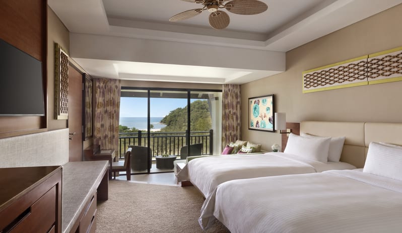 Shangri-La_s Rasa Ria Resort and Spa - Deluxe Sea View Twin